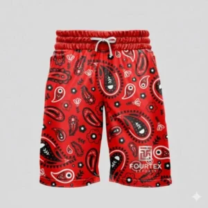 Bandana Printed Shorts